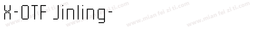 X-OTF Jinling字体转换